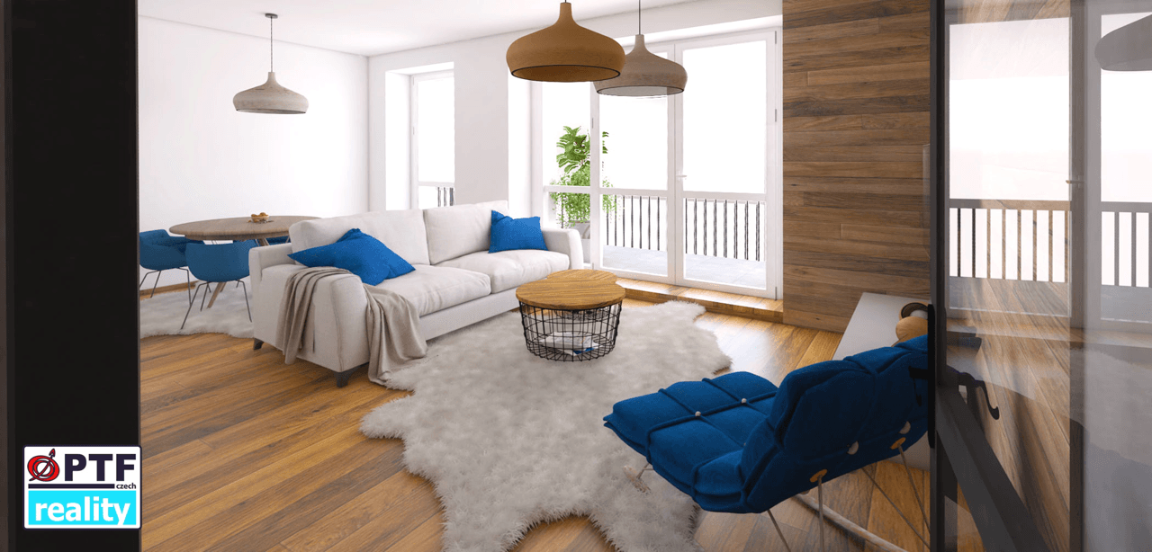 Byt 1+kk 30,47 m², Aviatika projekt kovářská (č. 402) — Kovářská (fotografie 3)