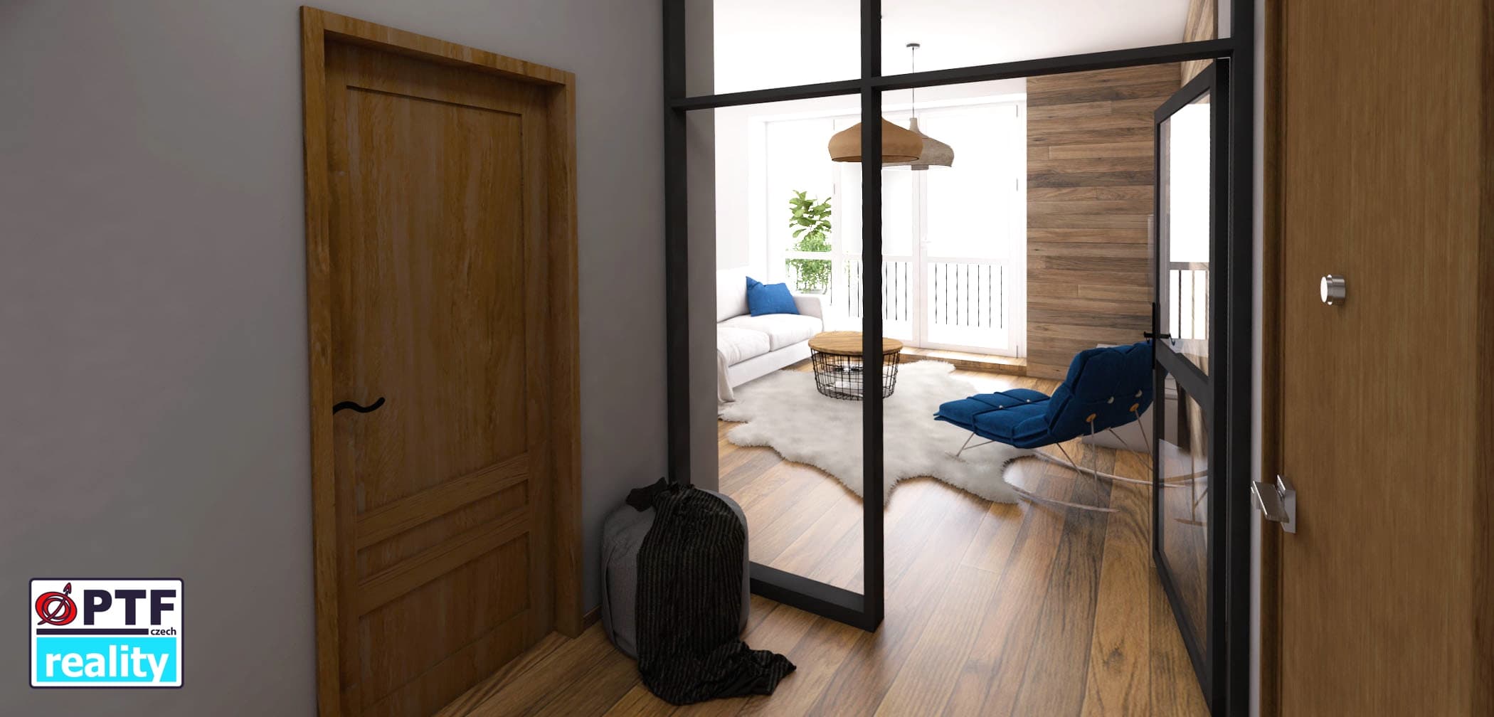 Byt 1+kk 30,47 m², Aviatika projekt kovářská (č. 402) — Kovářská (fotografie 4)
