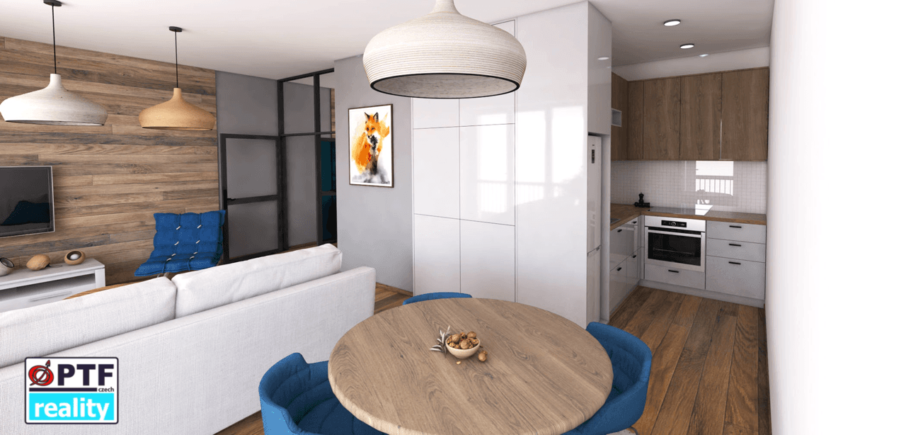 Byt 1+kk 30,47 m², Aviatika projekt kovářská (č. 402) — Kovářská (fotografie 6)