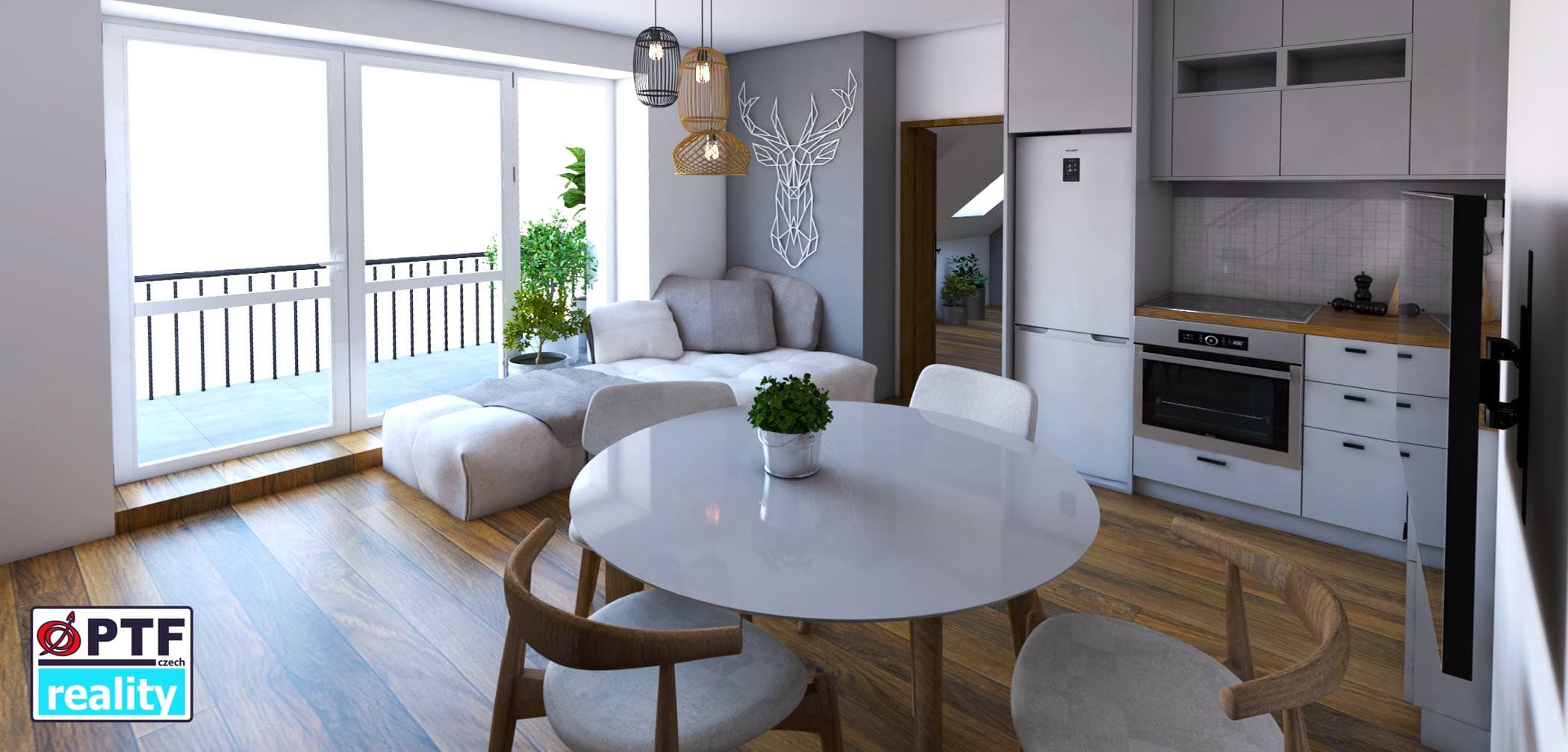 Byt 1+kk 32,09 m², Aviatika projekt kovářská (č. 403)
