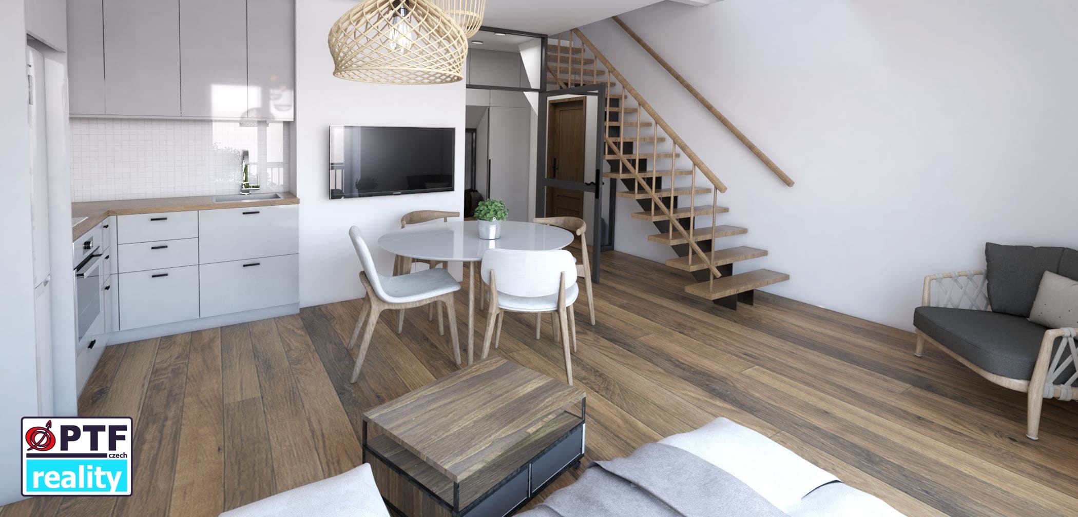 Byt 1+kk 32,09 m², Aviatika projekt kovářská (č. 403) — Kovářská (fotografie 3)