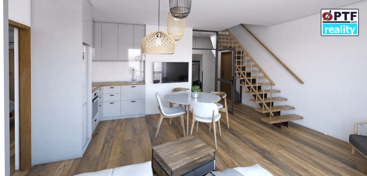 Byt 1+kk 29,3 m², Aviatika projekt kovářská (č. 404) — Kovářská (fotografie 4)