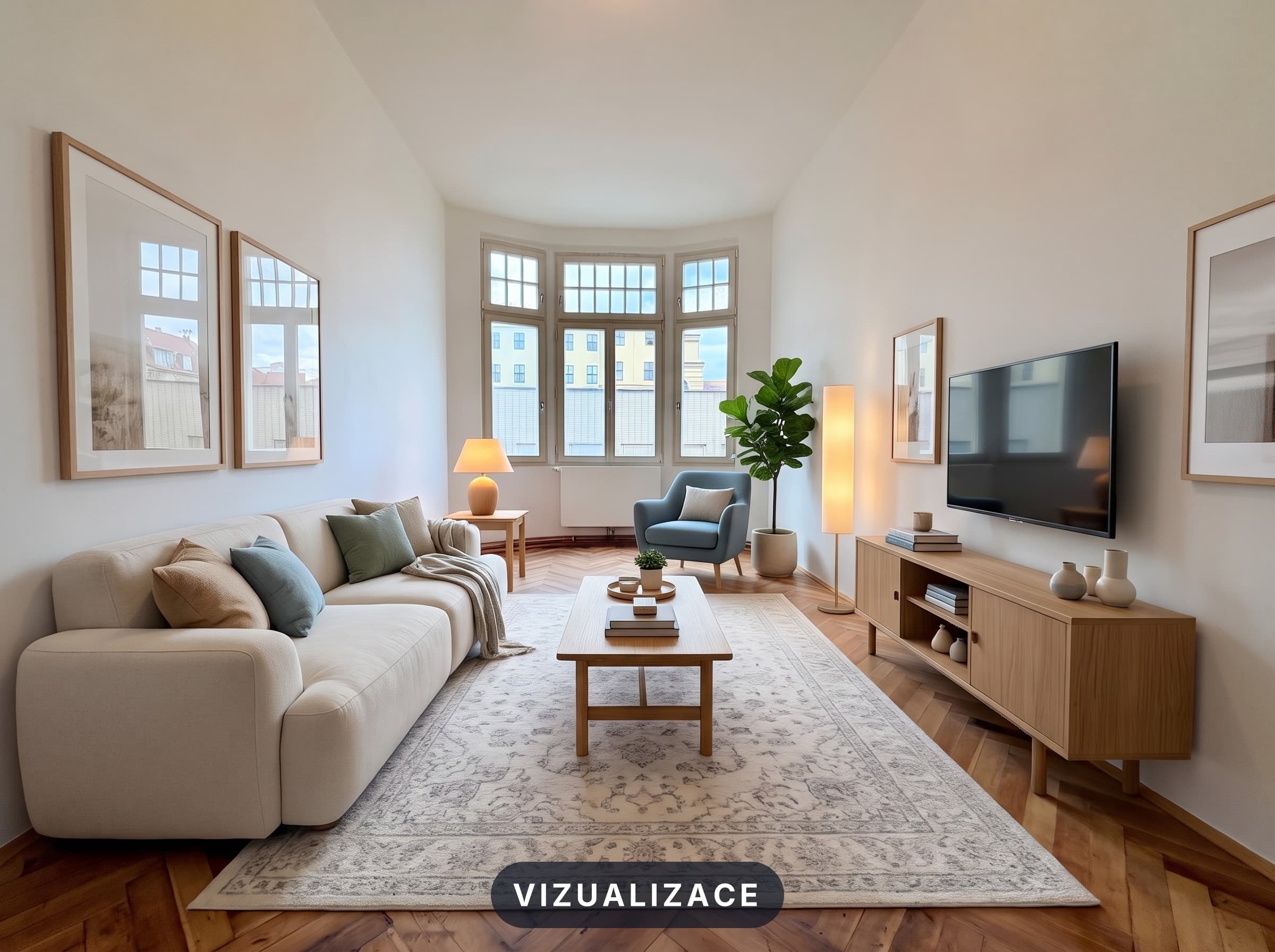 Pronájem útulného bytu 3+1 v centru města 74 m², Plzeň — Plzeň (fotografie 9)